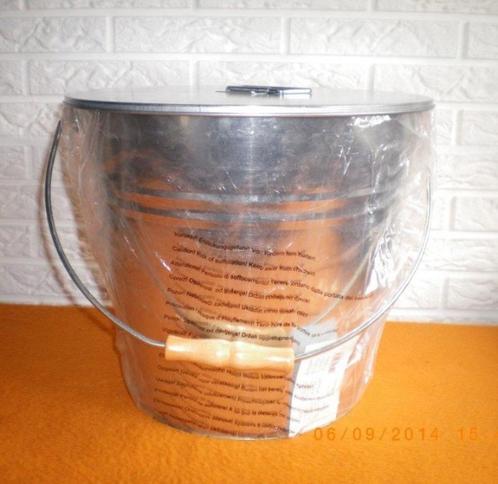 Asemmer met deksel en kolenschep, Huis en Inrichting, Schoonmaakartikelen, Overige typen, Ophalen of Verzenden
