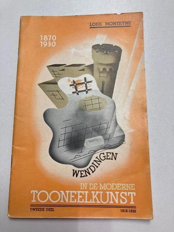 " Wendingen in de moderne toneelkunst 2" L.Monteyne (Teirlin, Enlèvement ou Envoi, Lode Monteyne, Utilisé, Autres sujets/thèmes