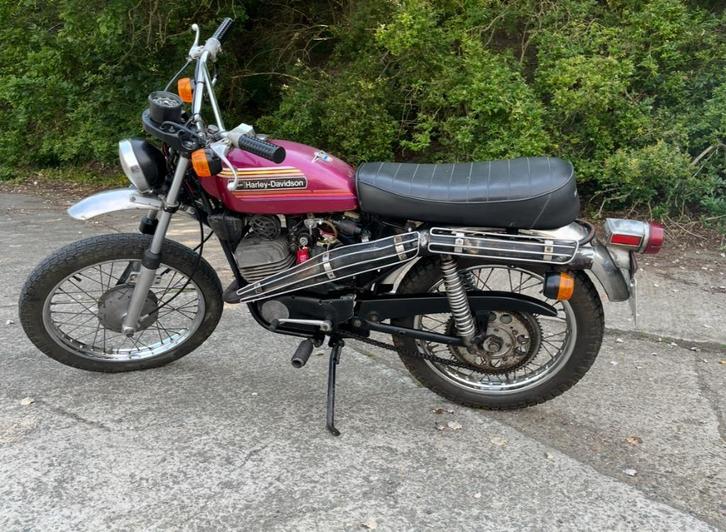 Harley Davidson RCX125 - 1974, Motoren, Motoren | Harley-Davidson, Particulier, Ophalen