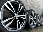 Orig. 21 inch BMW X7 G07 X5 X6 G05 G06 740M velgen banden, Auto-onderdelen, Banden en Velgen, Gebruikt, 275 mm, Banden en Velgen