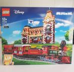 Lego 71044 Disney trein en station, Kinderen en Baby's, Ophalen of Verzenden, Zo goed als nieuw, Complete set, Lego