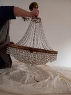 lustre en cristal 47 cm diametre sur 74 cm hauteur, Enlèvement