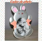 Cadre de photo  en forme de lapins  (Silver Plated), Enfants & Bébés, Comme neuf, Enlèvement ou Envoi, Cadeau d'accouchement