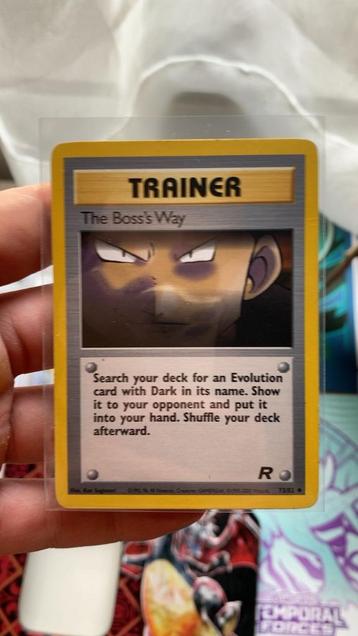 The Boss’s Way Uncommon Team Rocket beschikbaar voor biedingen