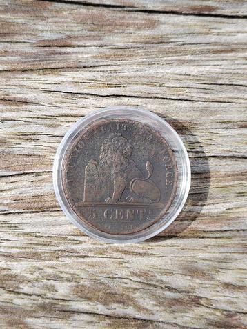 Munt - 5 cent - Frank België - 1851