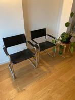 2 x marcel breuer stoel - gebruikte staat, Huis en Inrichting, Stoelen, Ophalen, Overige materialen, Gebruikt, Twee