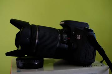 Canon 760D + tamron 18-200mm f/3.5-6.3 + accessoires.