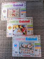 3x Creatief met kruissteek Kruissteekontwerpen 1994/1995, Ophalen of Verzenden, Zo goed als nieuw