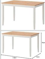 IKEA LERHAMN tafel (118x74x75cm), Huis en Inrichting, Tafels | Eettafels, Ophalen, Gebruikt