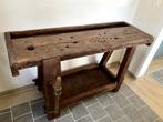 Oude houten werkbank 150x52x85cm, Ophalen, Gebruikt