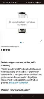 Philips blender problend 6 900 Watt., Blender, Ophalen of Verzenden, Zo goed als nieuw