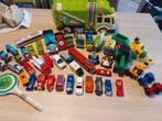 Lot auto's en treinen, hot Wheels, Thomassen trein, Enlèvement ou Envoi