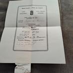 Diploma, Verzamelen, Ophalen of Verzenden