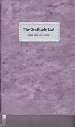 The Gratitude List. Worry less. Live more., Ophalen of Verzenden, Nieuw, Lily Samii
