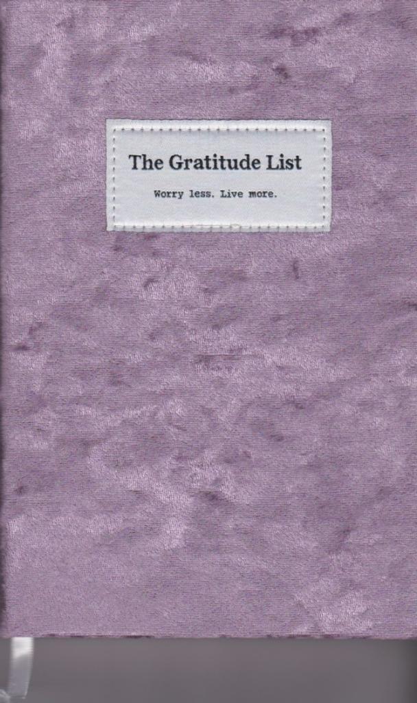 The Gratitude List. Worry less. Live more., Boeken, Overige Boeken, Nieuw, Ophalen of Verzenden