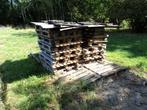 GRATIS: 30 tal houten paletten en hoop kleinhout!, Ophalen