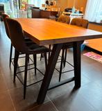 Hoge tafel met stoelen, Huis en Inrichting, Tafels | Statafels, Ophalen, Zo goed als nieuw