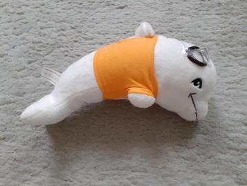 knuffel mascotte dolfijn EK zwemmen IPC Eindhoven 2014 beschikbaar voor biedingen
