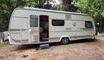 Prachtige Fendt TFKM 550 caravan, ideaal met kinderen!, Caravans en Kamperen, Caravans, 95 kg, Treinzit, Particulier, 5 tot 6 meter