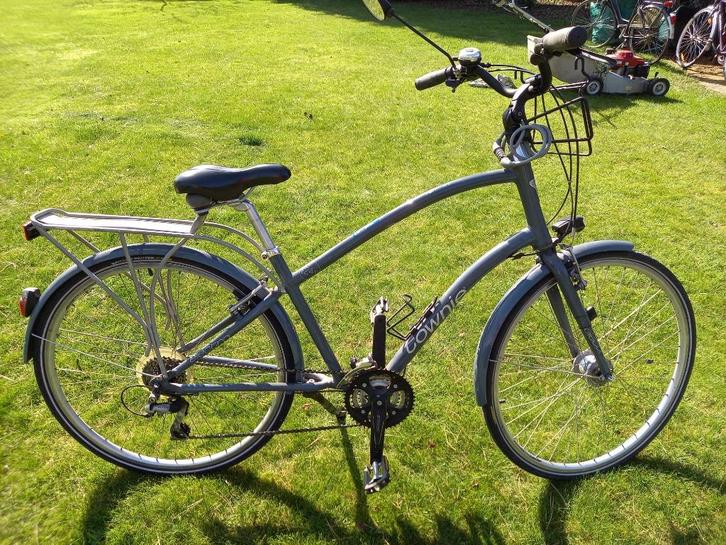 Ergometrische Amerikaanse fiets, Fietsen en Brommers, Fietsen | Heren | Herenfietsen, Gebruikt, Overige merken, Versnellingen