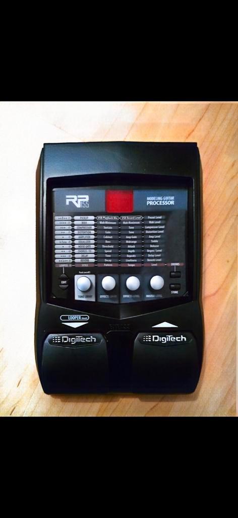 Multi effets Digitech RP155, Muziek en Instrumenten, Effecten, Zo goed als nieuw, Ophalen