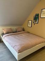 Slaapkamer_wit, Huis en Inrichting, Slaapkamer | Complete slaapkamers, Ophalen, Zo goed als nieuw, Tweepersoons, Wit