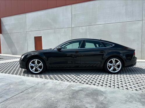 Audi A7 Quattro // 3.0 TDI 2012 met 132.000km, Auto's, Audi, Bedrijf, A7, Diesel, Euro 5, Automaat, Zwart, Bruin, Leder, Vierwielaandrijving