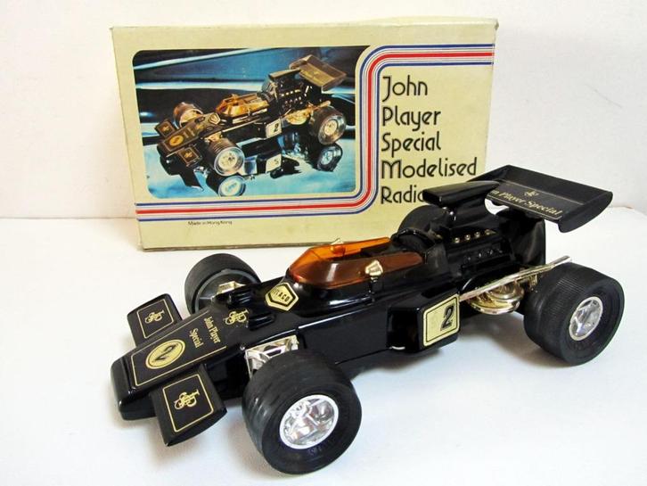 John Player Special Lotus Formule 1 Radio AM Hong Kong 1981, Verzamelen, Poppetjes en Figuurtjes, Zo goed als nieuw, Ophalen of Verzenden