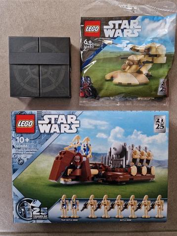 Lego Star Wars Lot 40686 + 30680 + 5008818 Handelsfederatie 