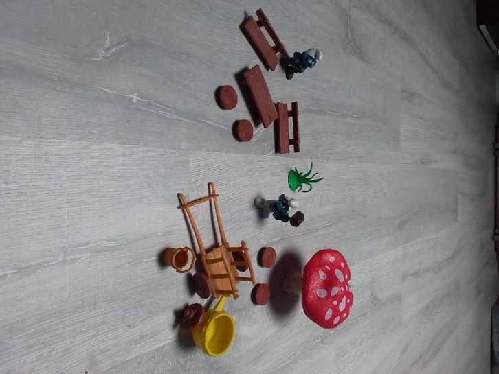 smurf smurfen set met accessoires, Verzamelen, Smurfen, Zo goed als nieuw, Verzenden