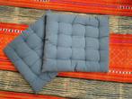 2 stoelkussens blauw nieuw, Tuin en Terras, Ophalen