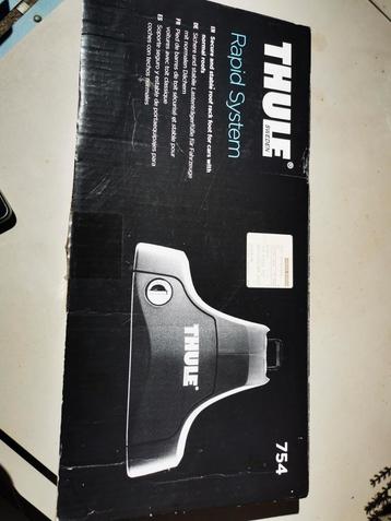 THULE 754 complete set, goede staat, gebruikt, Auto diversen, Dakdragers, Ophalen, Gebruikt