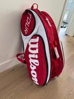 Rood witte tenniszak Wilson, Sport en Fitness, Ophalen, Zo goed als nieuw, Tas, Wilson