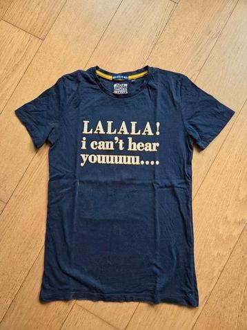 Donkerblauw t-shirt maat 170 beschikbaar voor biedingen