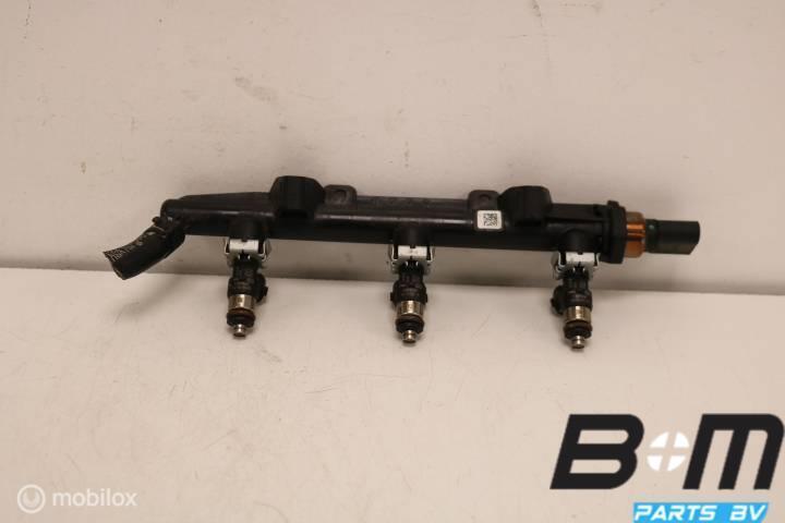 Brandstofrail met verstuivers VW Polo 2G 05C133313B, Auto-onderdelen, Motor en Toebehoren, Gebruikt