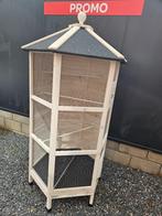 houten volière hexagon, Dieren en Toebehoren, Vogels | Hokken en Kooien, Ophalen of Verzenden, Nieuw, Hout, Volière