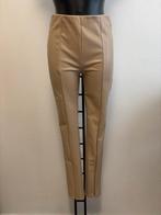 Pantalon similicuir beige neuf, Neuf, Enlèvement ou Envoi, Beige, Longs
