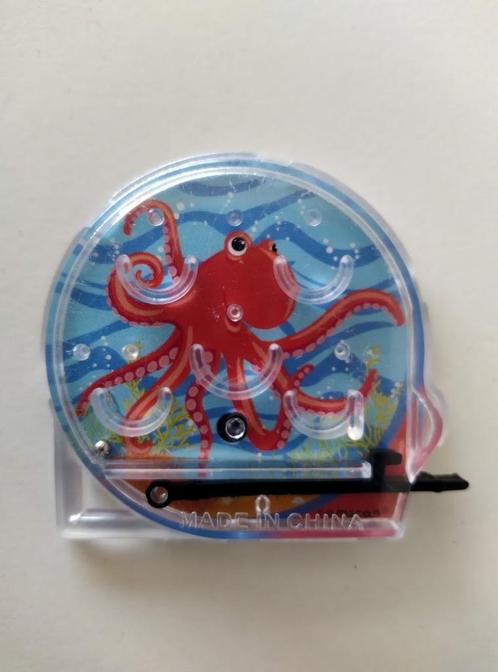 Leuk Behendigheidsspelletje - Octopus achtergrond - Mooi, Verzamelen, Speelgoed, Nieuw, Ophalen of Verzenden