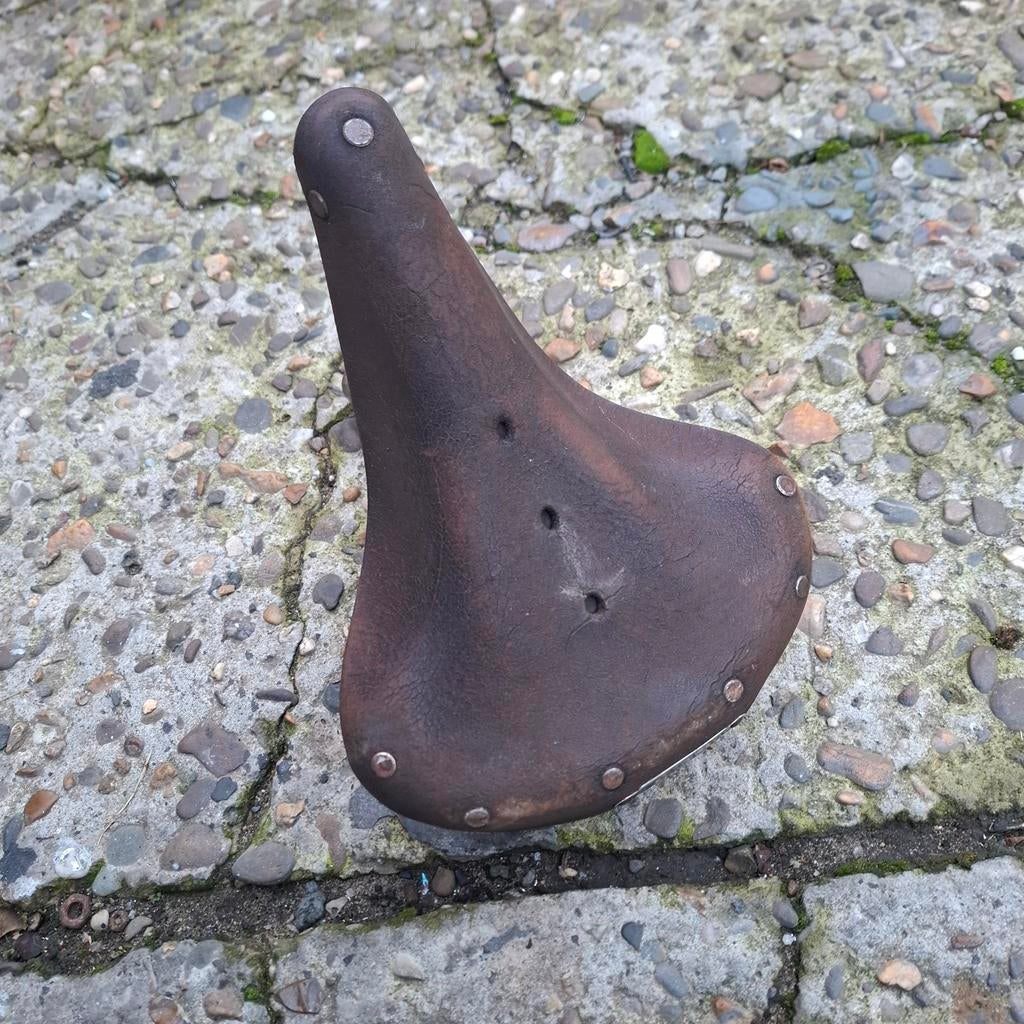 Selle velo en cuir, Selle