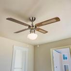 Plafondlamp met ventilator, Ophalen, Gebruikt
