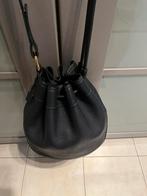 Schouder handtas leder blauw De Belon, Handtassen en Accessoires, Tassen | Damestassen, Ophalen, Nieuw, Blauw, Handtas