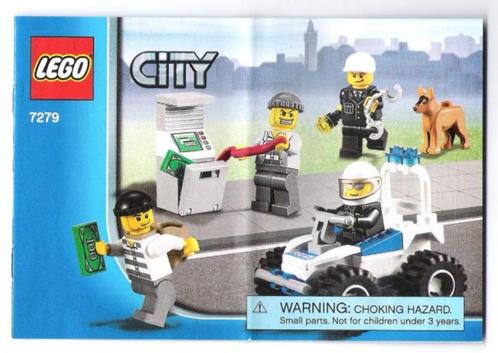 LEGO City Politie 7279 Police Minifigure Collection, Enfants & Bébés, Jouets | Duplo & Lego, Comme neuf, Lego, Ensemble complet