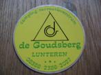 de Goudsberg Lunteren Camping Recreatiecentrum Sticker, Ophalen of Verzenden, Nieuw, Bedrijf of Vereniging
