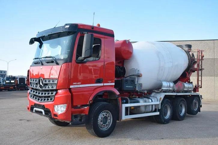 Mercedes-Benz Arocs 3640 DEBUF 9 CUB (bj 2016), Auto's, Vrachtwagens, Bedrijf, Te koop, Mercedes-Benz, Diesel, Euro 6, Automaat