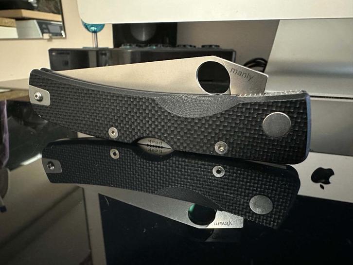 Zakmes Manly Peak CMP S90V, Caravans en Kamperen, Kampeergereedschap, Zo goed als nieuw, Ophalen