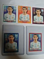 5 panini stickers Angel Di Maria Argentinië  Qatar 2022, Hobby en Vrije tijd, Stickers en Plaatjes, Ophalen of Verzenden, Zo goed als nieuw