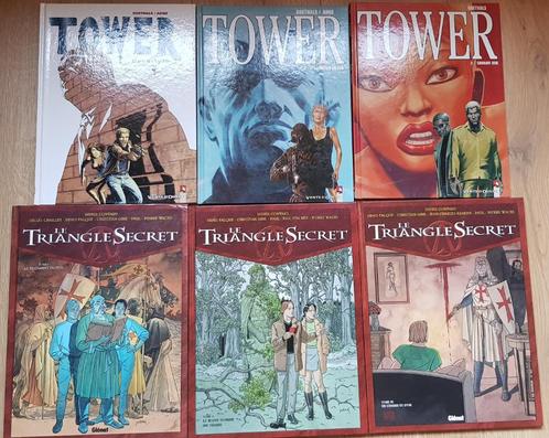 TOWER + Triangle Secret LOT BD 6 albums 10 euros, Livres, BD, Comme neuf, Enlèvement