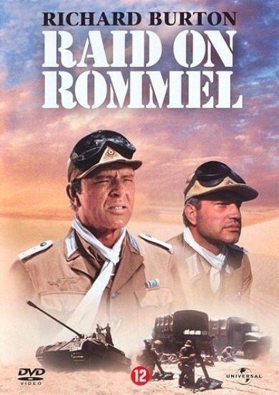 Raid on Rommel met Richard Burton, Wolfgang Preiss,, Cd's en Dvd's, Dvd's | Klassiekers, Zo goed als nieuw, Actie en Avontuur