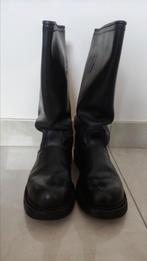 Vintage brandweerlaarzen uit 1980 zwarte brandweermannen met, Zwart, Boots, Gedragen, Abl