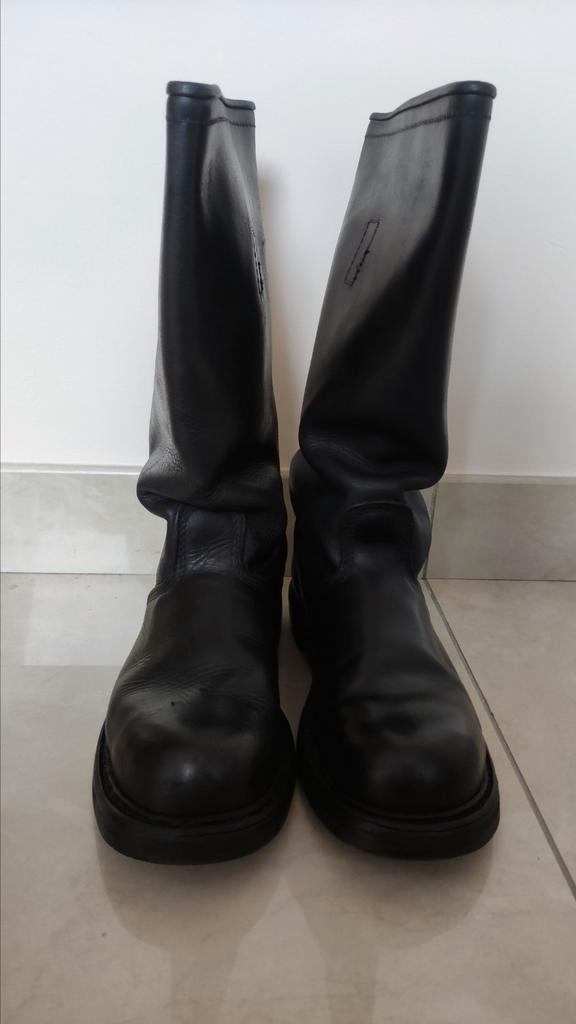 Vintage brandweerlaarzen uit 1980 zwarte brandweermannen met, Kleding | Heren, Schoenen, Gedragen, Boots, Zwart, Ophalen of Verzenden